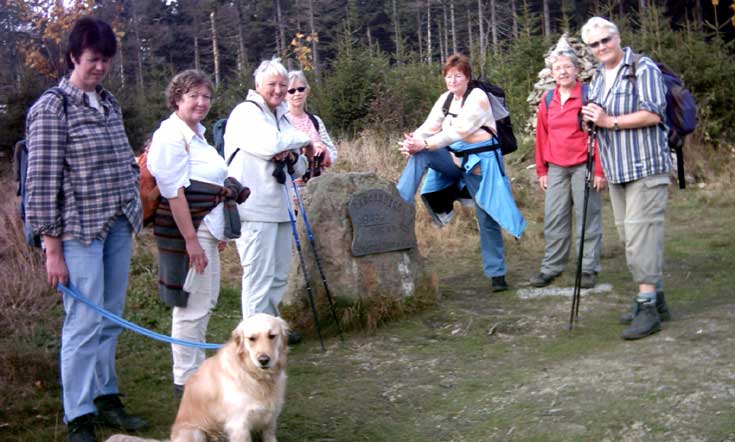 Wir auf dem Langenberg!